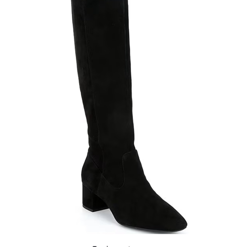 Alex Marie Black Over the Knee Boots